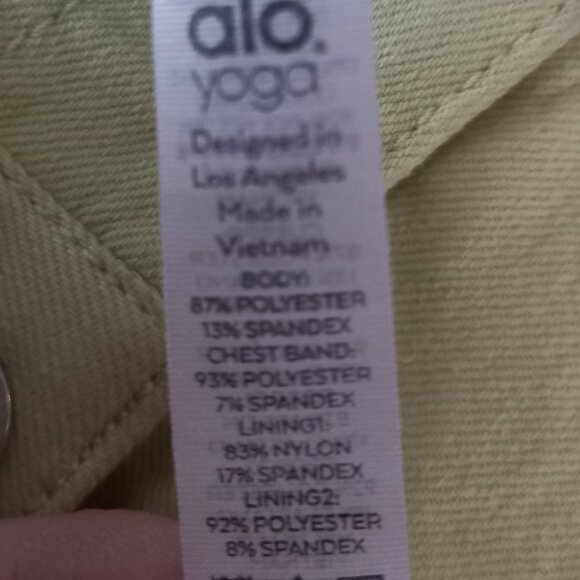 ALO turquoise sports bra - Picture 7 of 7